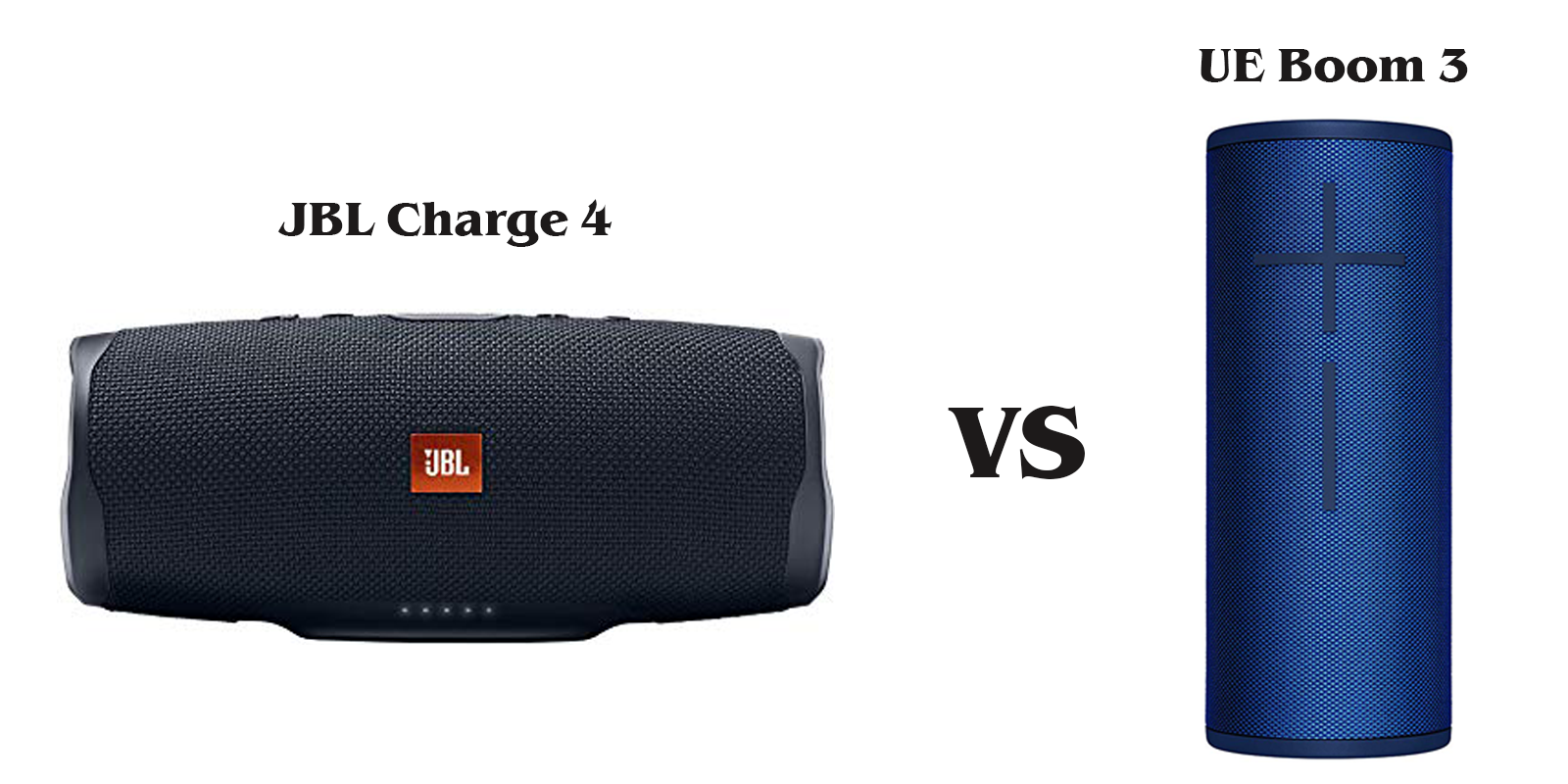 JBL Charge 4 vs UE Boom 3 /design 